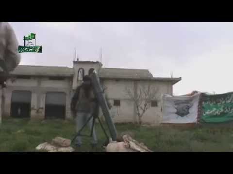 استهداف مقرات النظام على اطراف بلدة الكم بقذائف الهاون من قبل حركة تحرير حمص