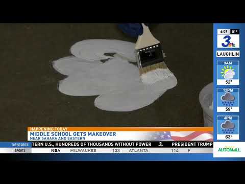 KSNV Channel 3 Giving Event at KO Knudson Middle School