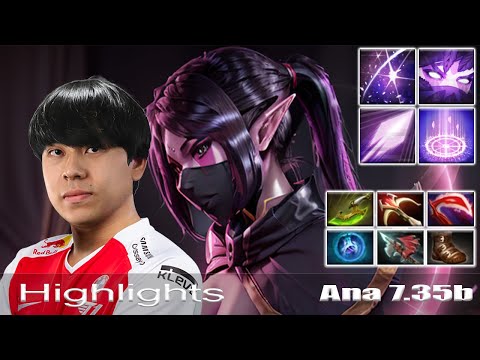 Toplane Matchup: Ana's Templar Assassin Vs. Kpii's Batrider | Highlights | 7.35b