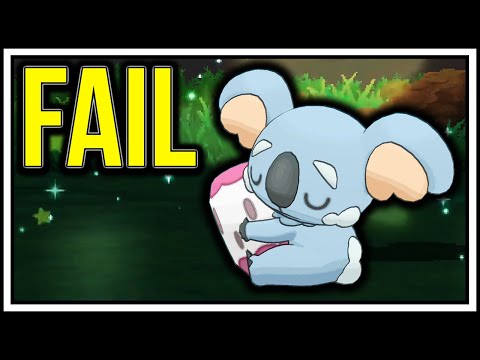 Shiny Komala FAIL - Shiny Pokemon FAIL