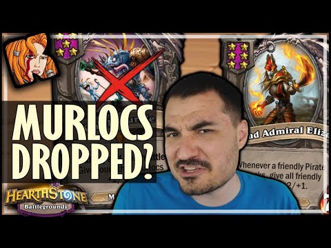 KRIPP DROPS A MURLOC BUILD WTF?! - Hearthstone Battlegrounds