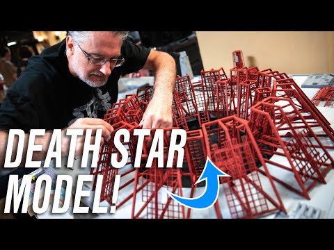 Star Wars Death Star II Port Model Build!