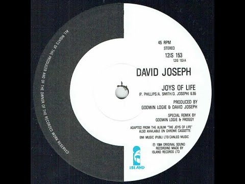 David Joseph-Joys of life 12'' 1984