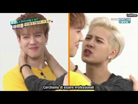 [SUB ITA] 151014 Weekly Idol GOT7 parte 2/2