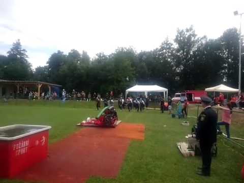 15.7. 2017. Pohárová súťaž Radošovce. (DHZ Petrová Ves prvý pokus)