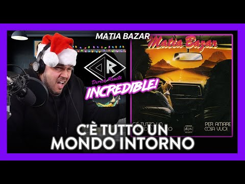 Matia Bazar Reaction C'è Tutto Un Mondo Intorno (OUT OF THIS WORLD!) | Dereck Reacts