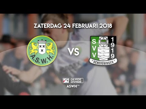 Doelpunten ASWH - Scheveningen 0-3 (24-02-2018)