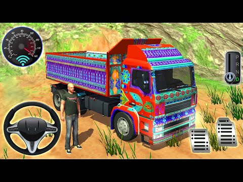 New Indian Cargo Truck Simulator Driving Free Games 2021 | Offroad Truck drive – Android Gameplay