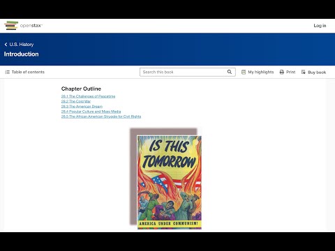 OpenStax U.S. History - Introduction to Chatper 28