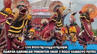 Download lagu Rampak Barongan Penonton Onar Jaranan ROGO SAMBOYO PUTRO Live Betet Ngronggot Nganjuk mp3