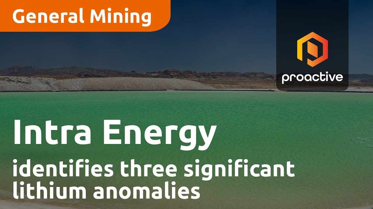 Intra Energy Corp identifies three significant lithium anomalies
