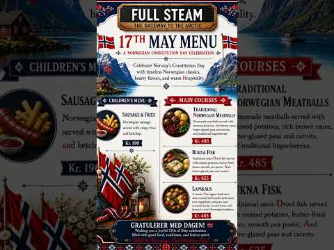 Fullsteam Menu