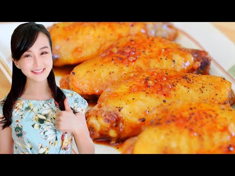 One Pan Honey Chicken Wings Recipe, Happy Mother's Day! Knorr Liquid Seasoning & CiCi Li
