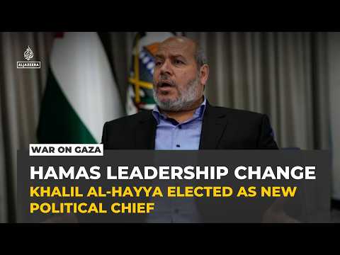 Who is Khalil al-Hayya, Hamas’s newly elected political chief?