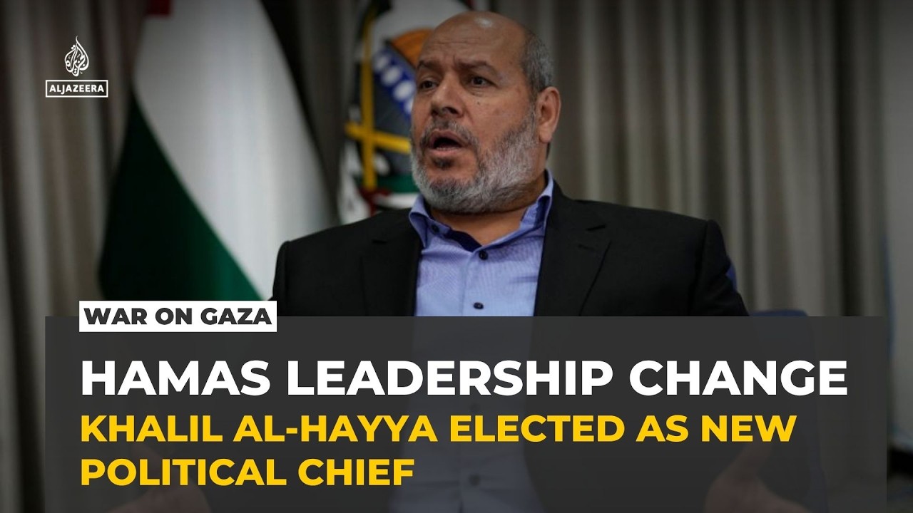 Who is Khalil al-Hayya, Hamas’s newly elected political chief?