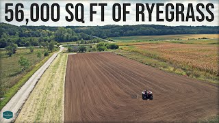 HUGE 56k Sq. Ft Lawn Renovation And Seeding Project // Front Yard Golf Project Part 1