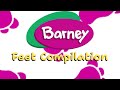 Barney The Dinosaur Feet Compilation