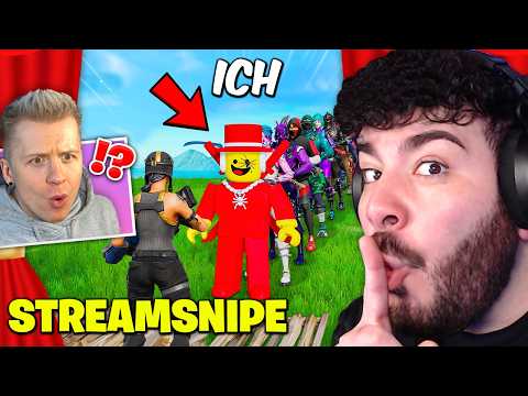 Ich STREAMSNIPE ZYZTM's SKIN CONTEST bis er STREAM BEENDET ... Fortnite