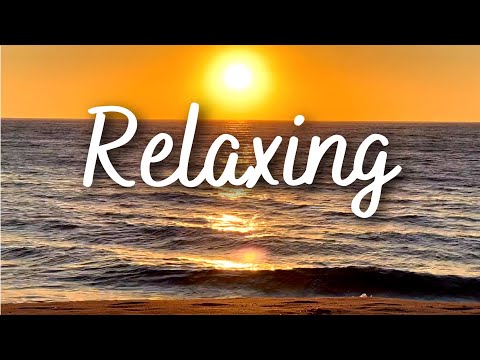 The Most Relaxing Ocean Sunset 😴 - San Diego Beach Ambience For Stress Relief (4K)
