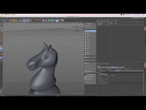 Cinema 4D Tutorial How to Model a Chess Set Part 1 Pawn