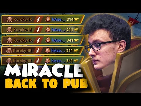 Miracle- Invoker GOD - Miracle- Destroyed PUB After TI8 - WHAT A GAME - Dota 2 Invoker
