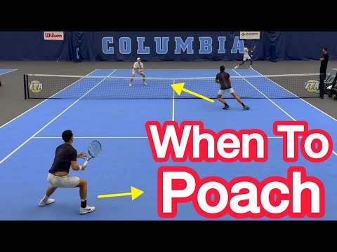 Here’s The Perfect Time To Poach (Tennis Doubles Strategy)