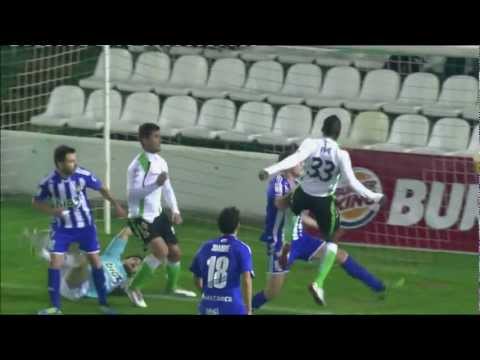 Gol de Koné (1-1) en el Racing de Santander - SD Ponferradina - HD
