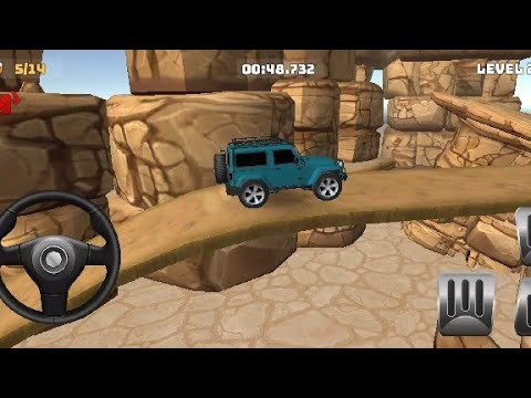 Mountain Climb 4x4 off road Jeep  drive game play