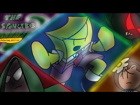 The Spongebob Squarepants Anime Opening Drawing Edition 3
