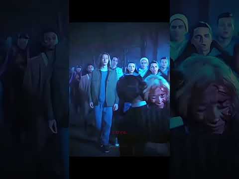 Wednesday and Enid hug. 💗🖤 #wednesdayaddams #enidsinclair #wednesday