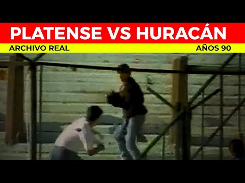 PLATENSE vs HURACÁN 🔥 FIGHT IN THE STANDS | Real images of Argentine football