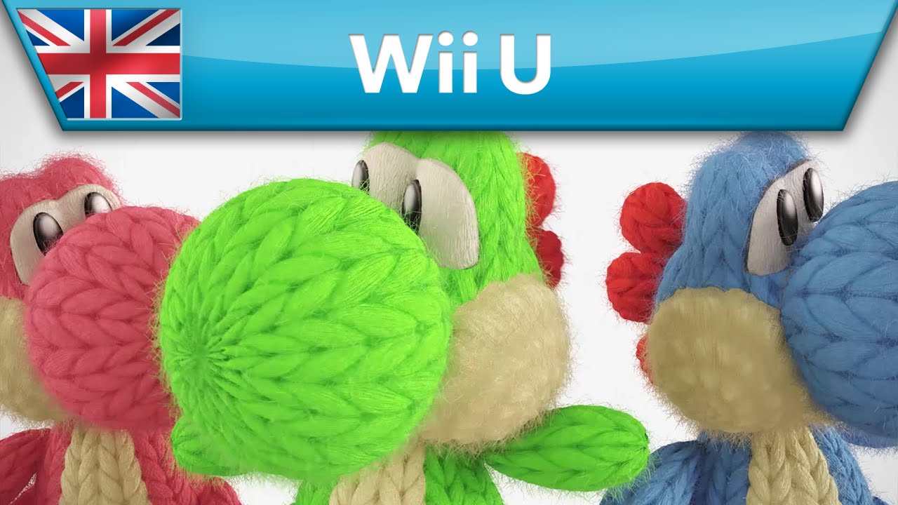 Yoshi's Woolly World - Cute amiibo patterns! (Wii U) - YouTube