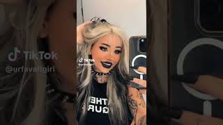 Does it? #blonde #gothclub #viral #gothgirl #gothic #tattoo #emo #goth