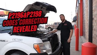 dtc p2198 quickly Fix