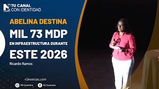 Abelina destina mil 73 mdp en infraestructura durante este 2026