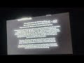 Closing To Outbreak 1995 VHS