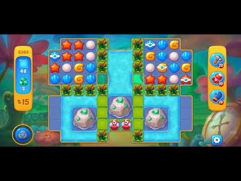 Fishdom 6364 Hard Level - NO 💣🧨💥