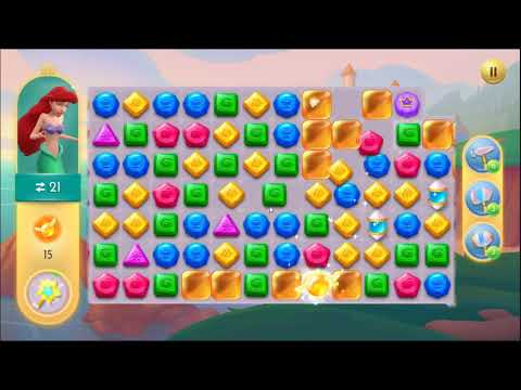 Disney Princess Majestic Quest Level 246 - NO BOOSTERS + FULL STORY 👸 | SKILLGAMING ✔️