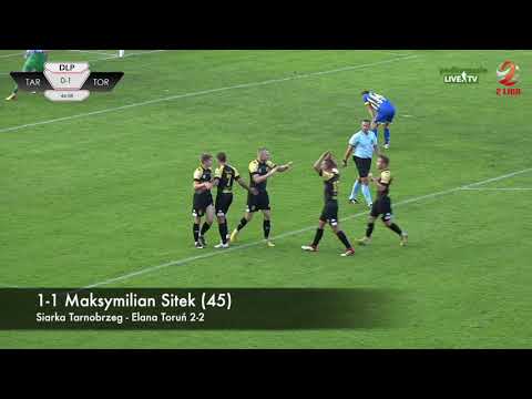 Siarka Tarnobrzeg - Elana Toruń 2-2 [BRAMKI]