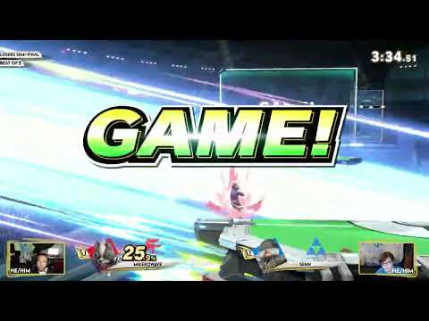 Mikerowave (Wolf) vs Senn (Sheik) - Losers Semi-Final - The Seasonal