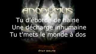 Anonymus- Enragé (Avec paroles)