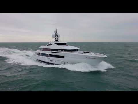 Heesen YN 19360 MY Lusine (aka Project Falcon) sea trials