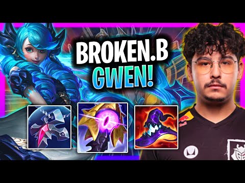 BROKEN BLADE IS SO STRONG WITH GWEN TOP! | G2 Broken Blade Plays Gwen Top vs Akali!  Season 2024