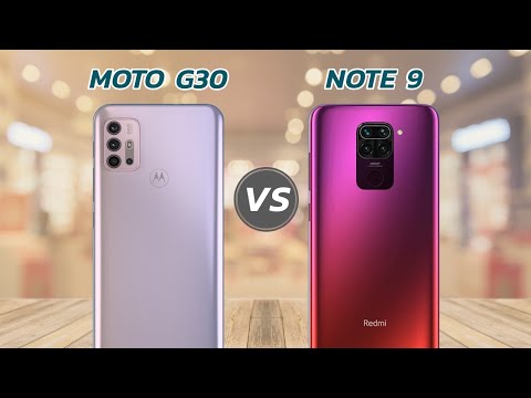 Moto G30 Vs Redmi Note 9