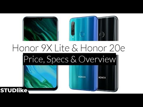 Honor 9X Lite Vs Honor 20e Price, Specs and Overview | 48MP Camera | STUDlike