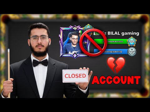 I CLOSED MY MAIN ACCOUNT 💔 IN 8 BALL POOL 😱‼️