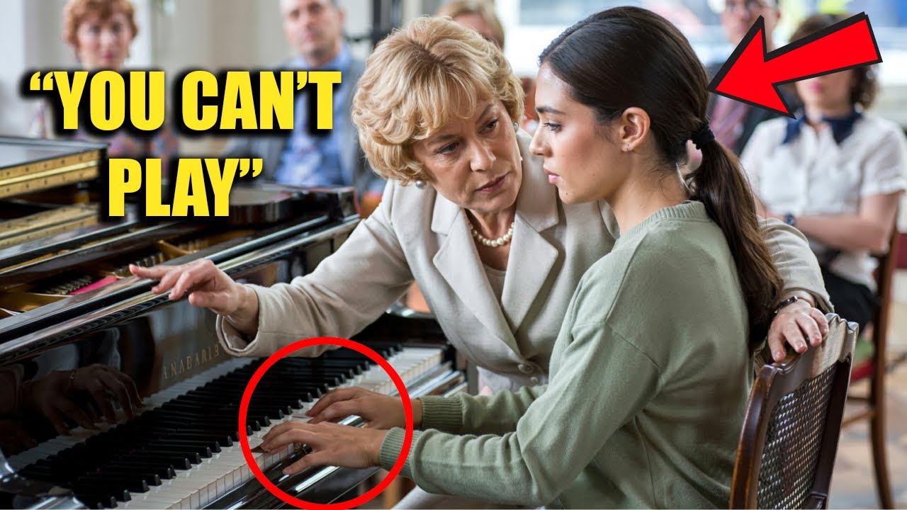 A Simple Woman Told To Play A Broken Piano As A Joke, Then Her Talent SHOCKS The Room!