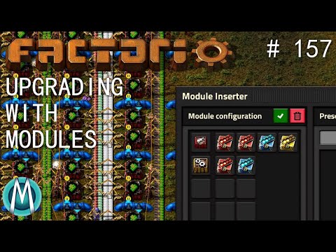 [Factorio 1.1 4K] Angel/Bobs Ep 157: Upgrading With Modules