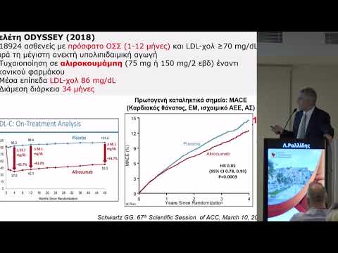 Λ. Ραλλίδης - Τι νεώτερο στις Δυσλιπιδαιμίες