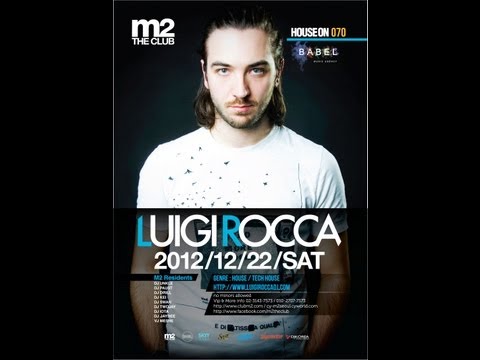 Luigi Rocca @ Club M2, Seoul, South Korea 22.12.2012 live